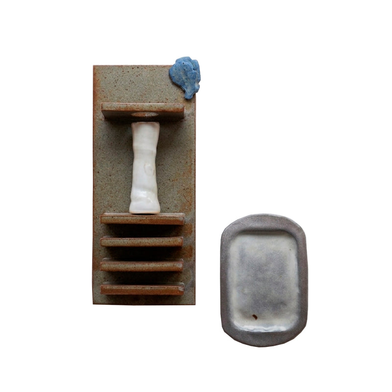 TAUPE, IVORY, GREY, AND SKY BLUE <br> $523