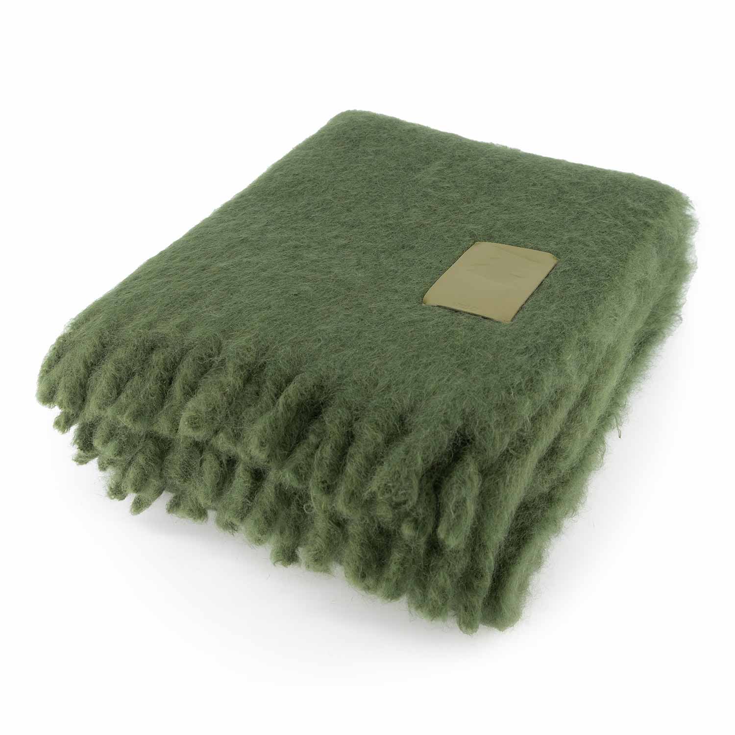 Green Mohair Blanket