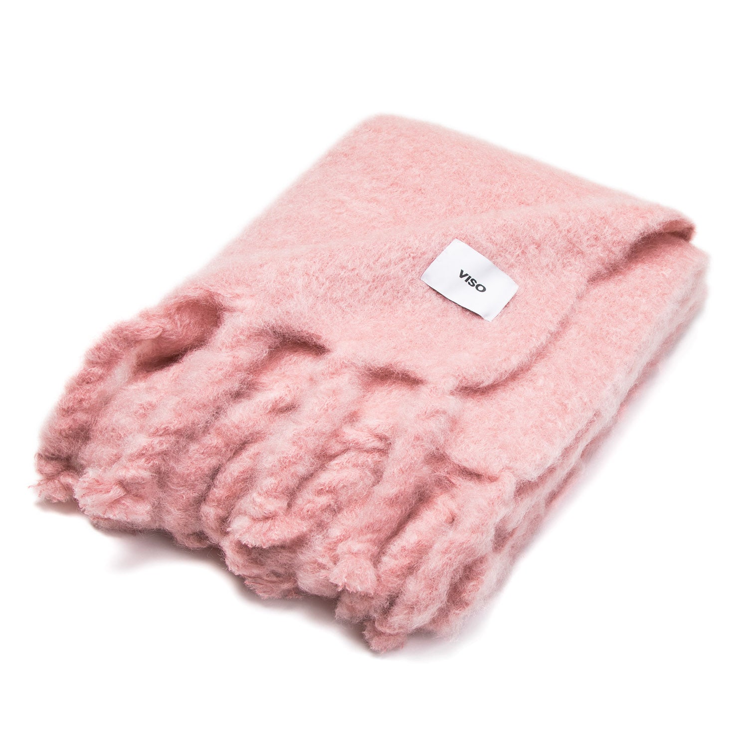Pink Mohair Blanket