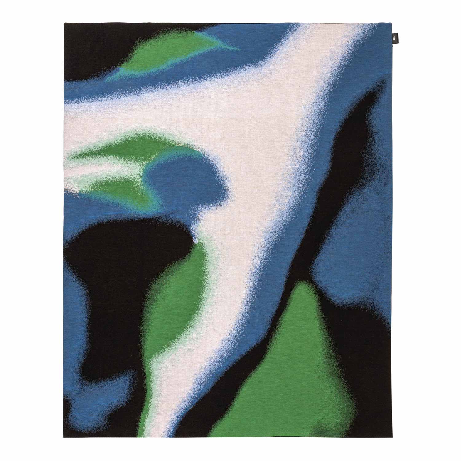 Blue and green Tapestry Blanket