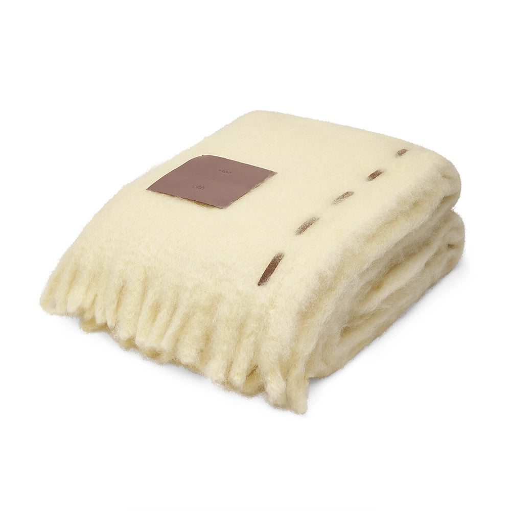 Butter Mohair Blanket – Viso X Ready To Hang