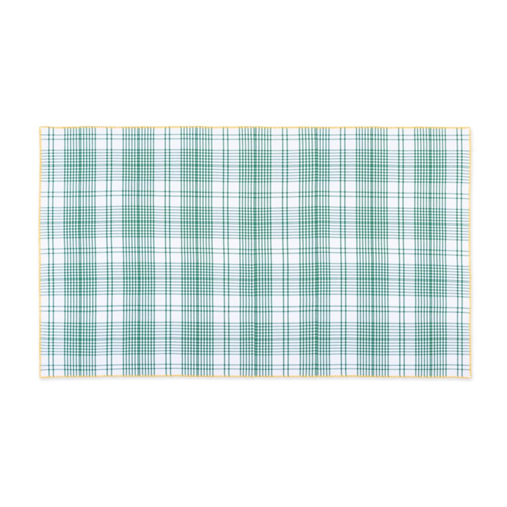 Green and yellow Trattoria Tablecloth