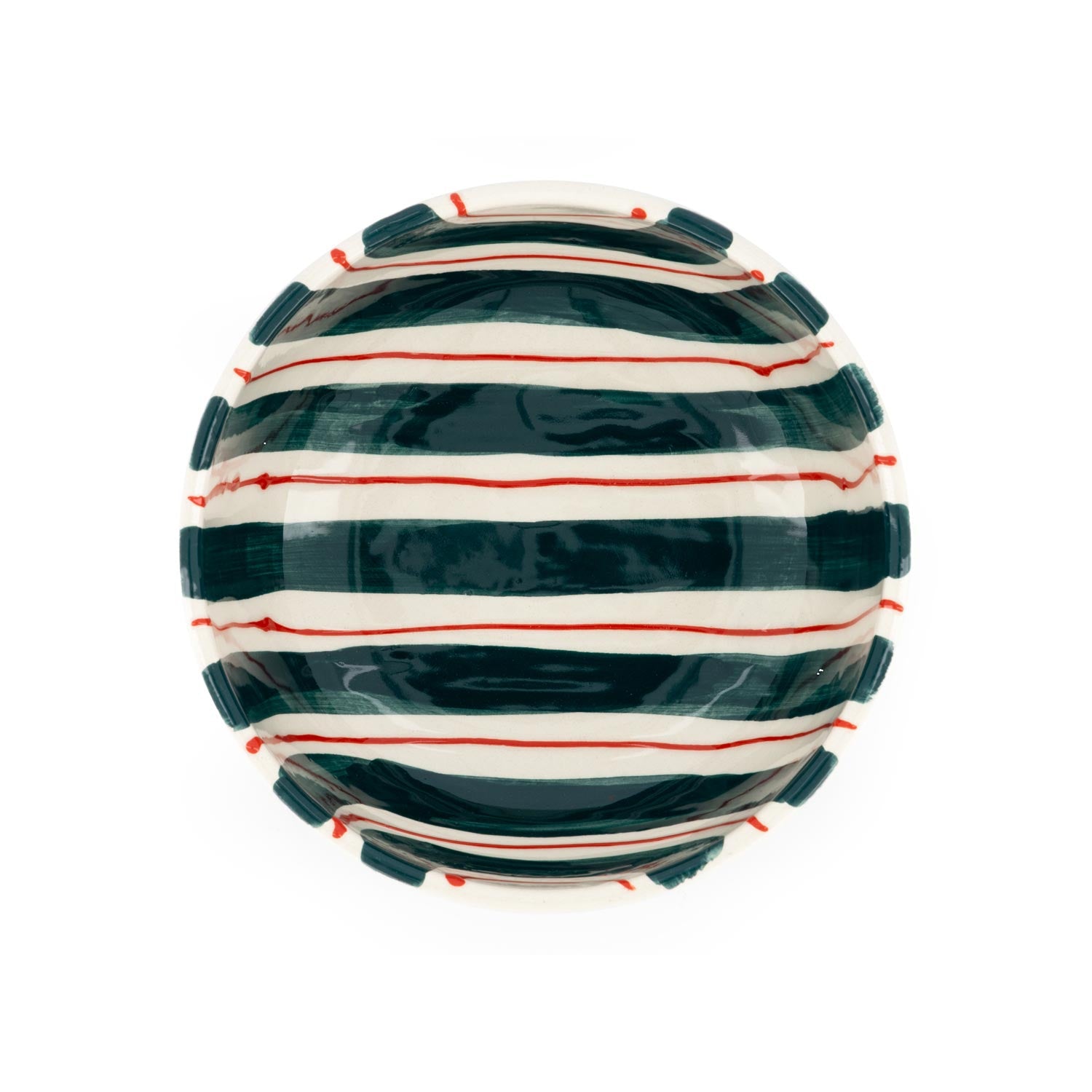 Andalusia Green Ceramic Bowl