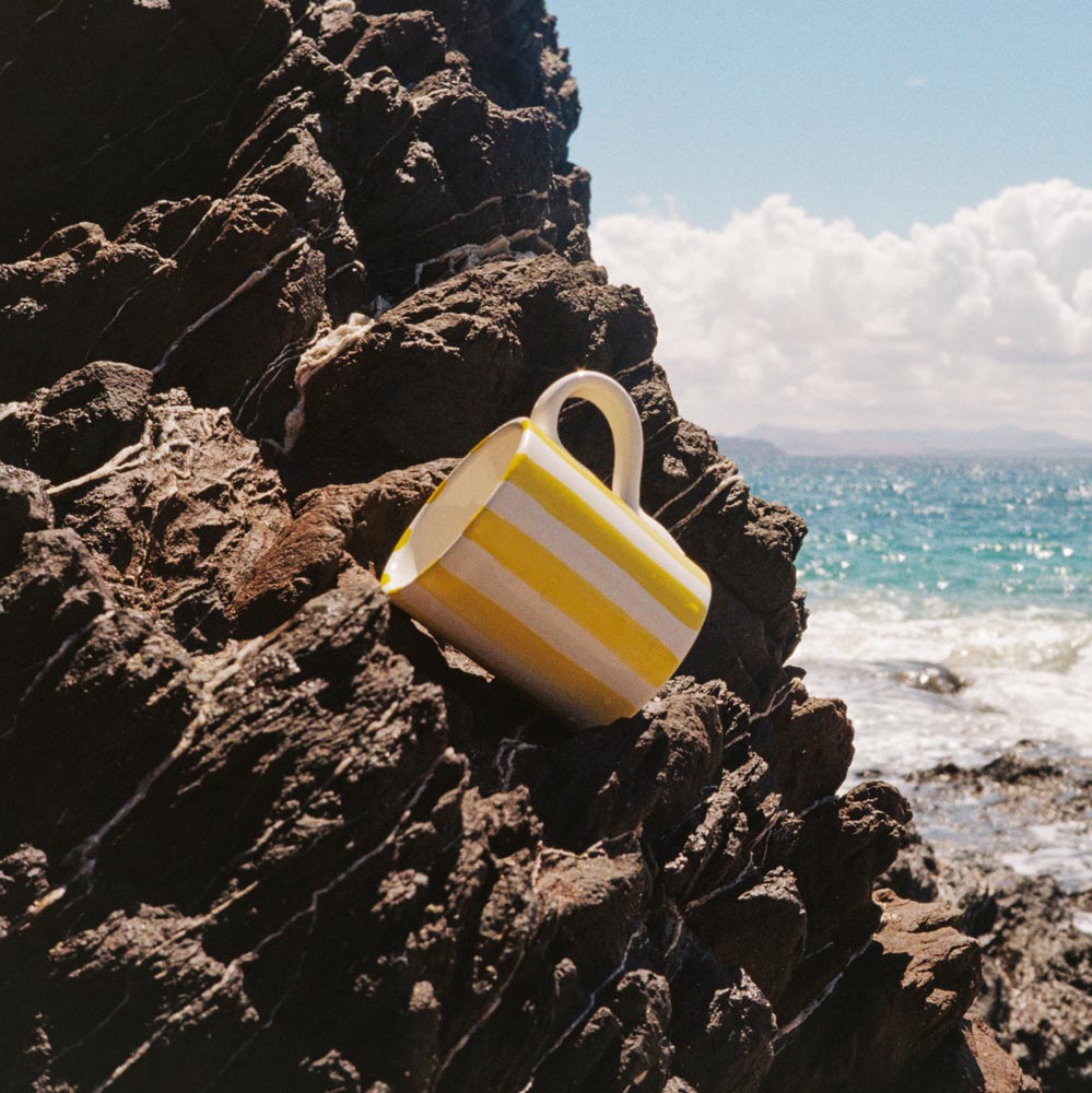 Andalusia yellow Ceramic Mug