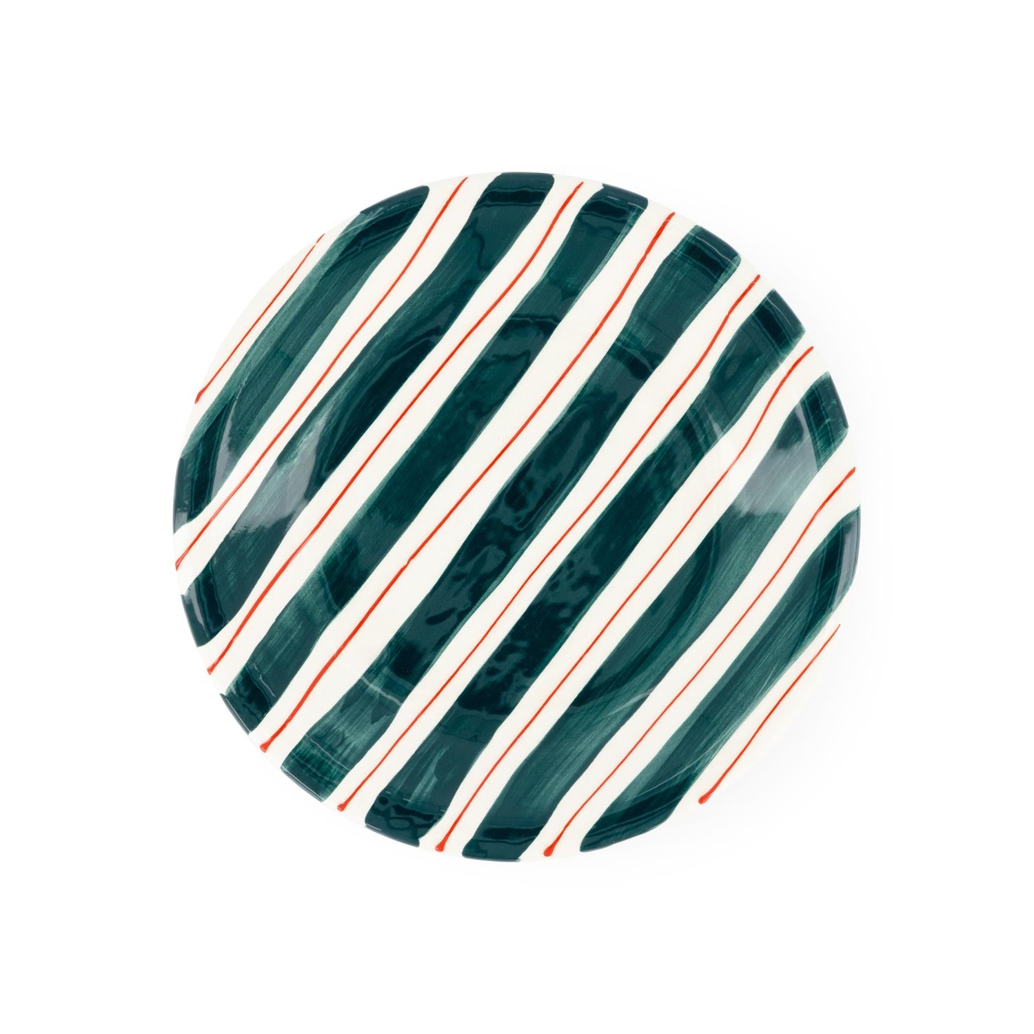 Andalusia Green Ceramic Plate