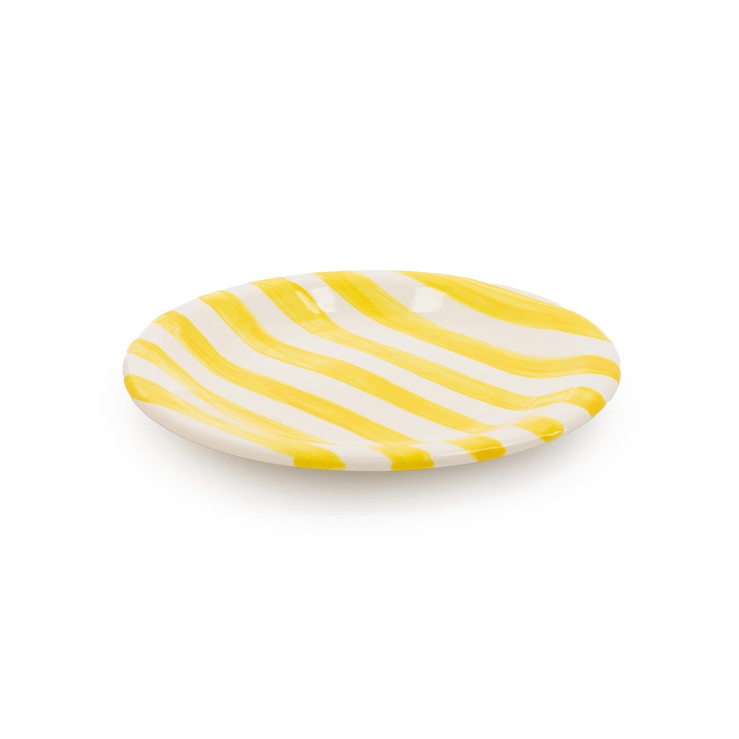 Andalusia yellow Ceramic Plate