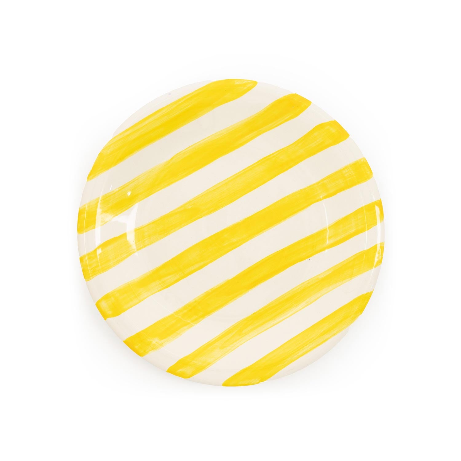 Andalusia yellow Ceramic Plate