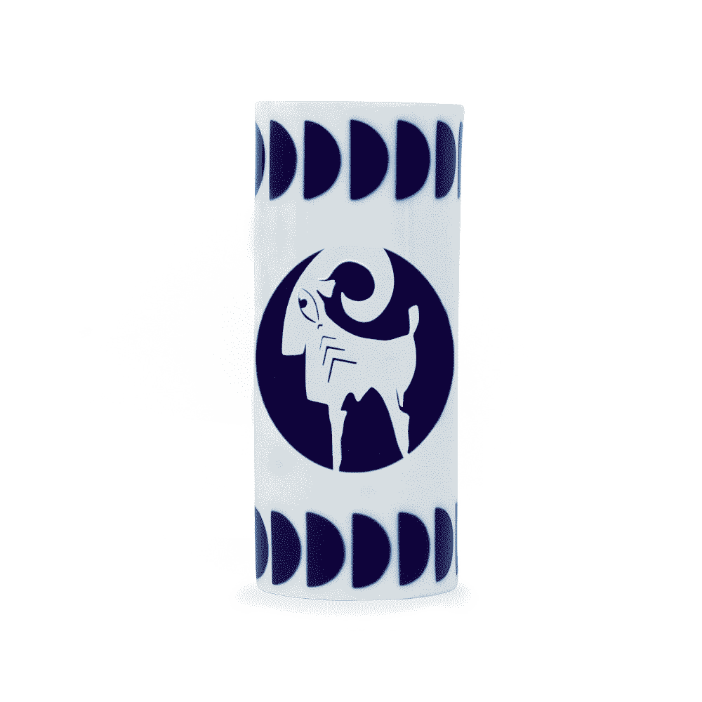 Zodiac Mini Porcelain Vase