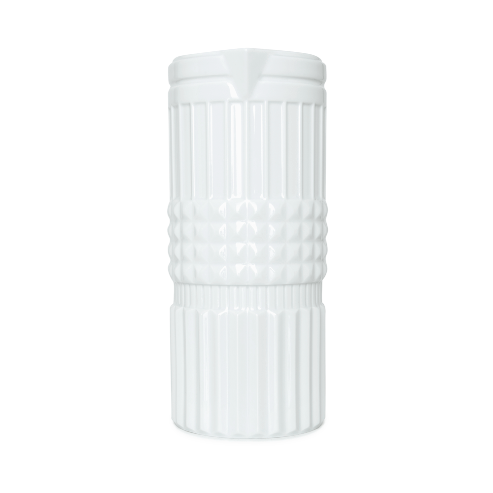 Tuercas White Porcelain Vase