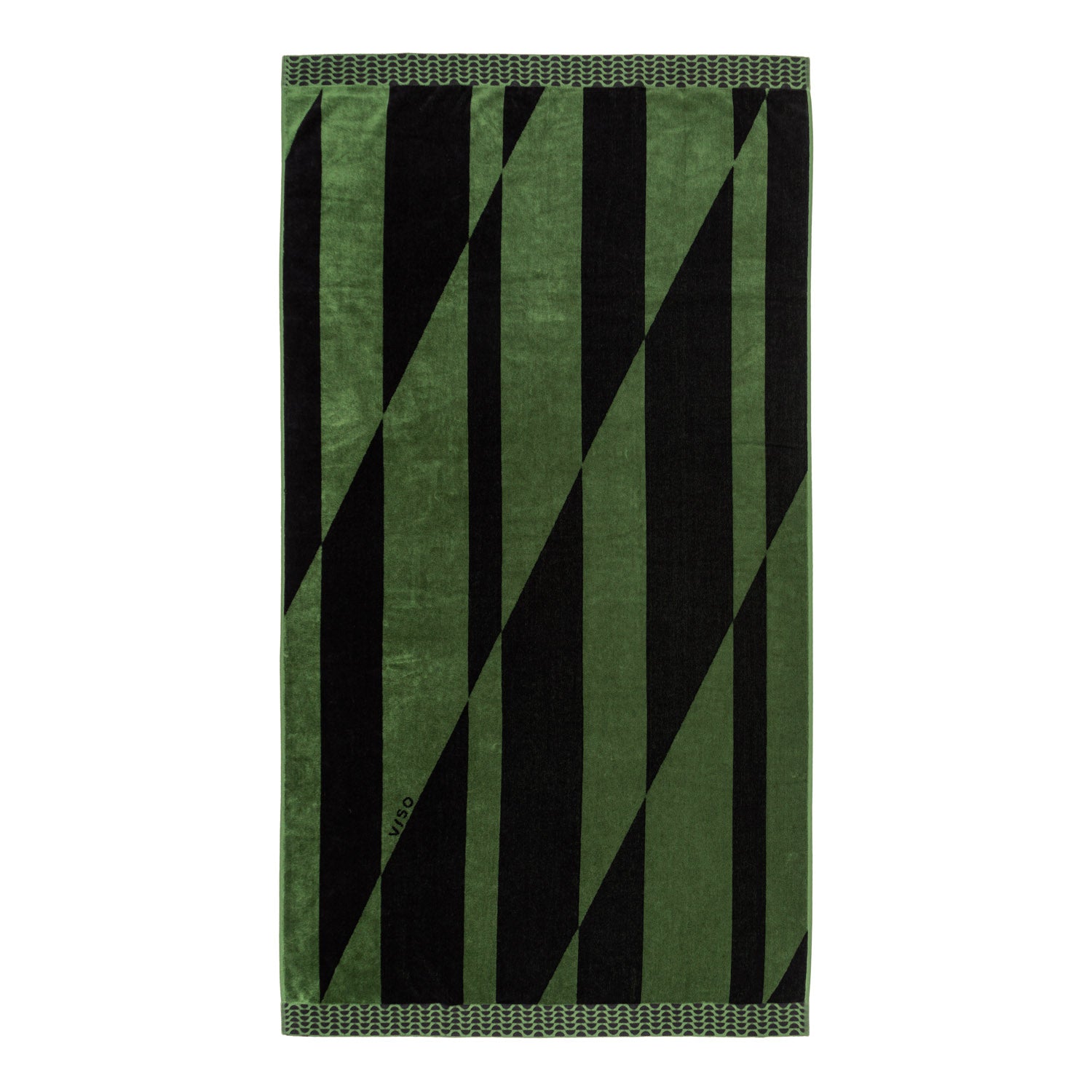 Stripes Green Towel