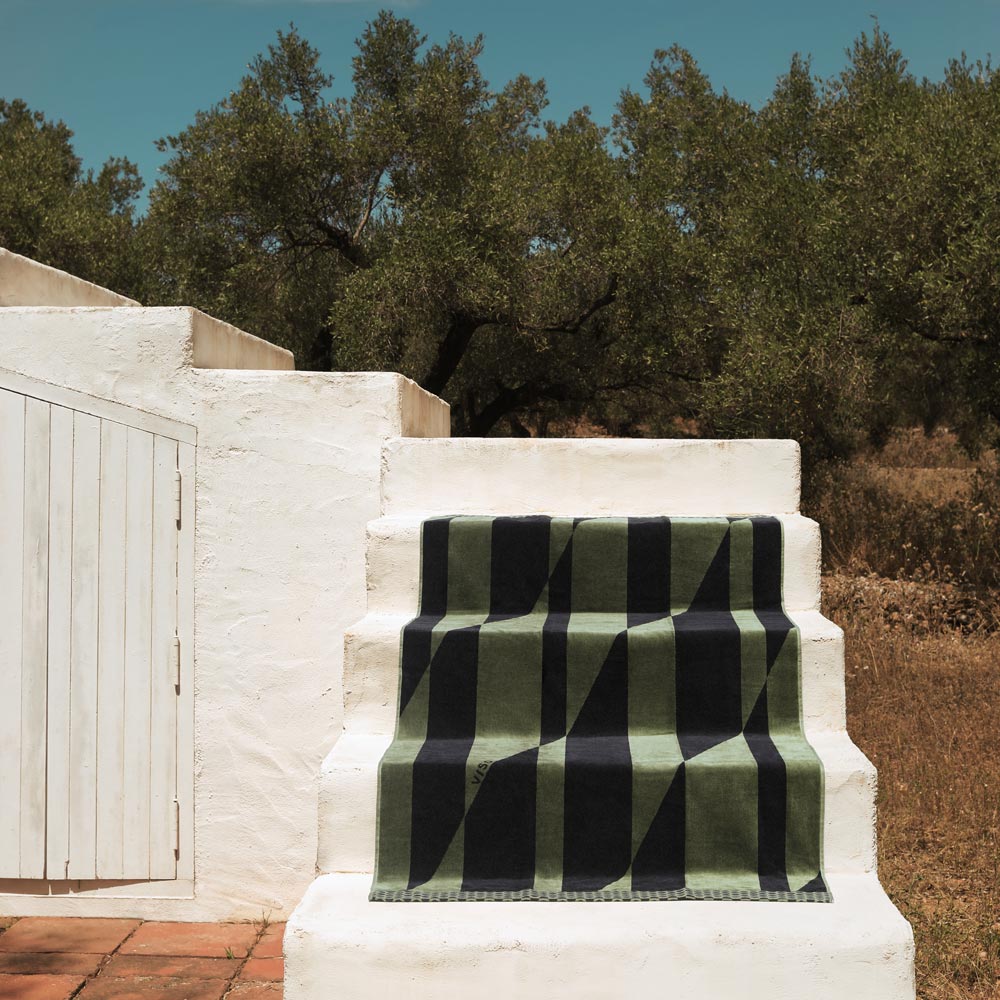 Stripes Green Towel