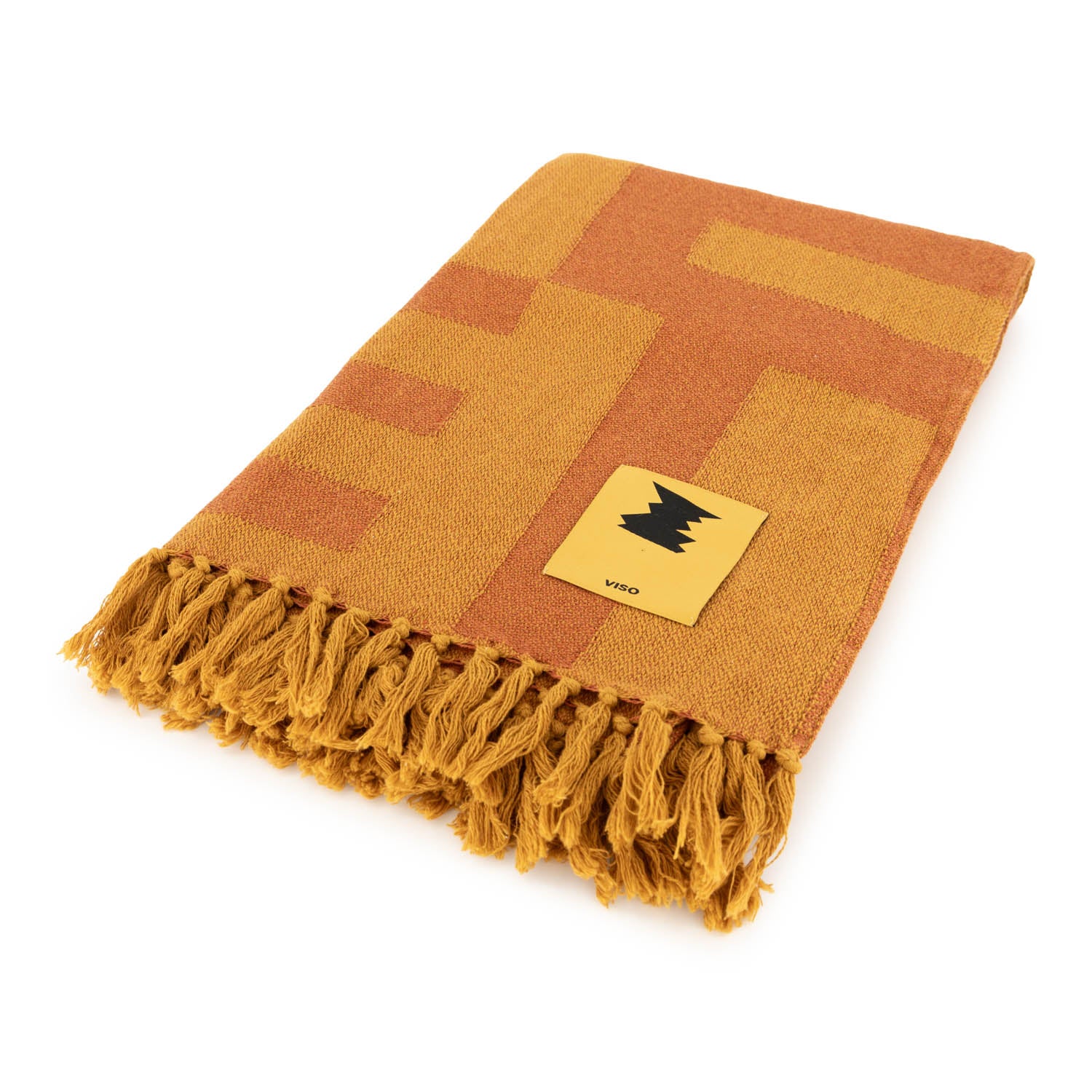 Mustard and Wine Beach Towel