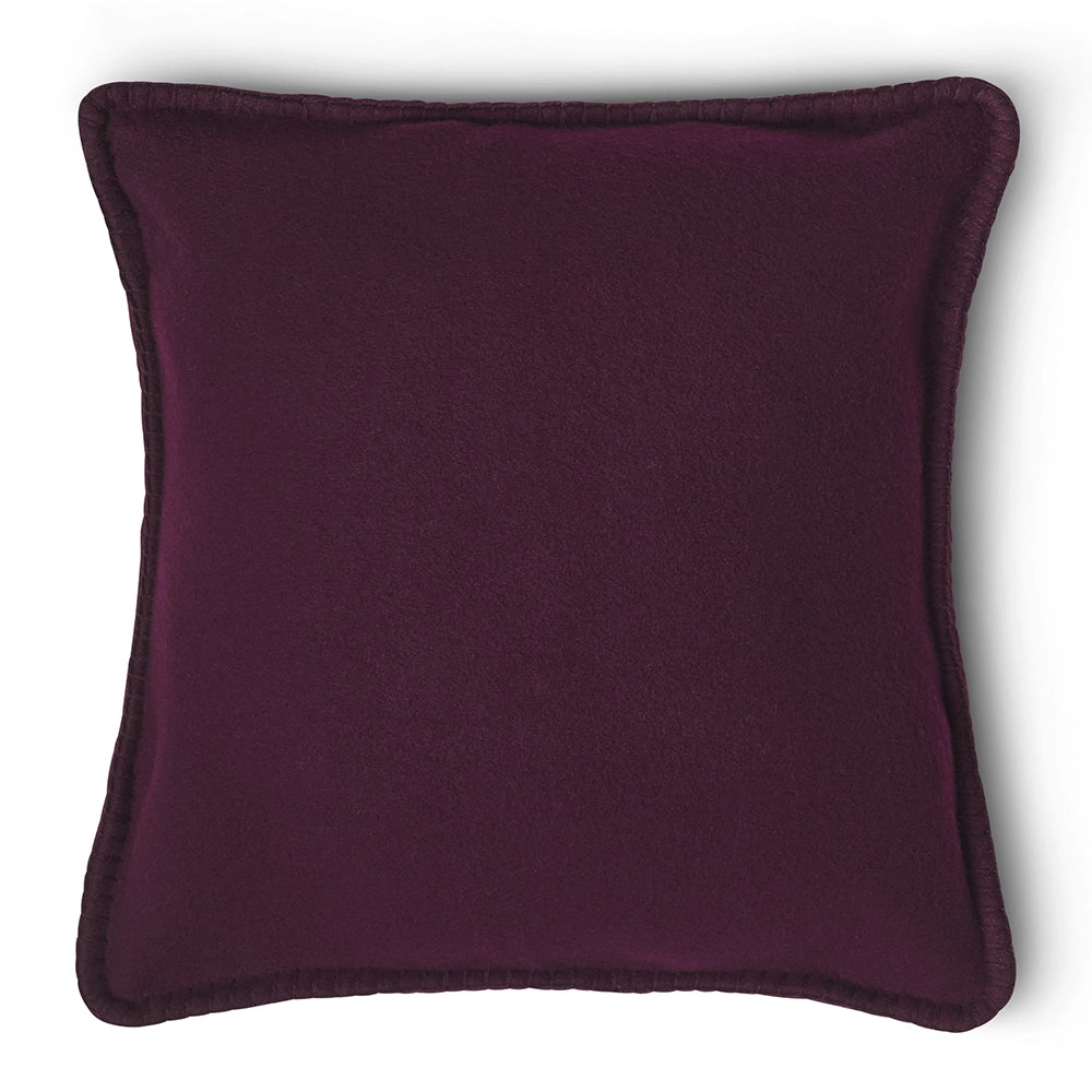 Regal Merino Pillow Cover – Dark Plum