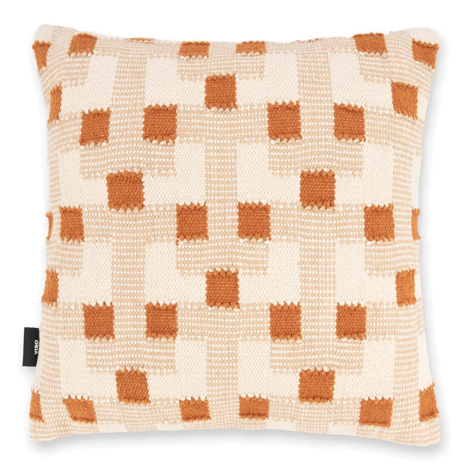Outdoor Check Pillow Cover